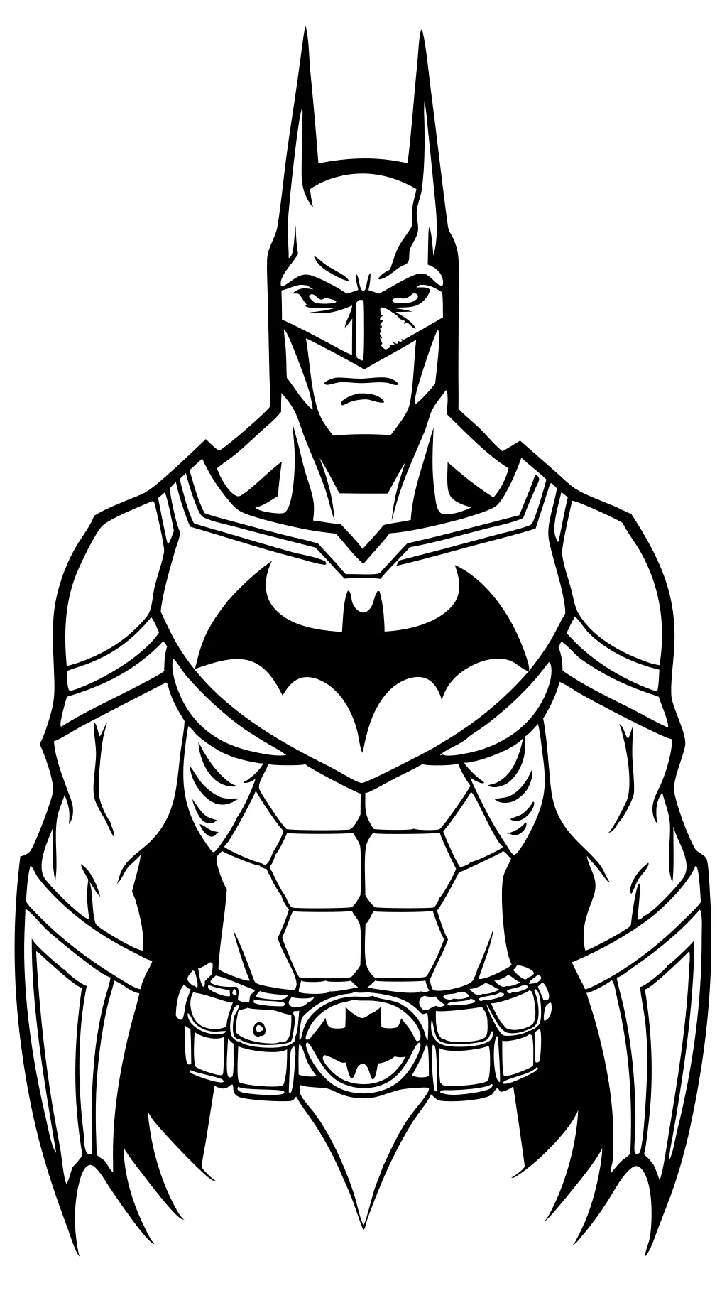 batman characters coloring pages